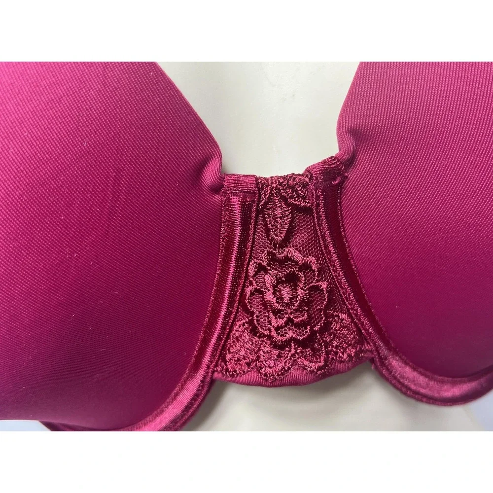 Vanity Fair Beautiful Benefits‎ Bra Womens 42C T-Shirt Underwire Lightly Lined